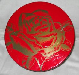 Vintage Mrs. Stevens cookie/candy tin