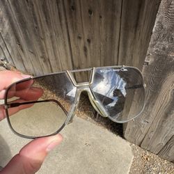 Very RARE! Vintage! Cazal 902 Sport Design Sunglasses. Black Frame with Gray Gradient Lenses. Aviator Style. 