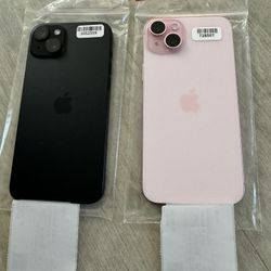 Unlocked Apple 🍎 iPhone 15 Plus (Black or Pink) 128GB - Great Condition 