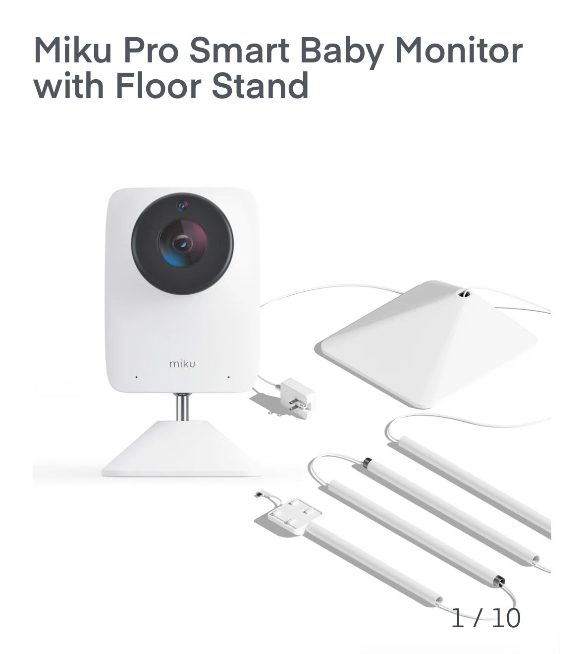 Miku Baby Monitor Pro