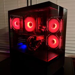 🔥 Red & Black Gaming PC – RTX 2080 Ti + Ryzen 5 – Ready to Game! 🎮