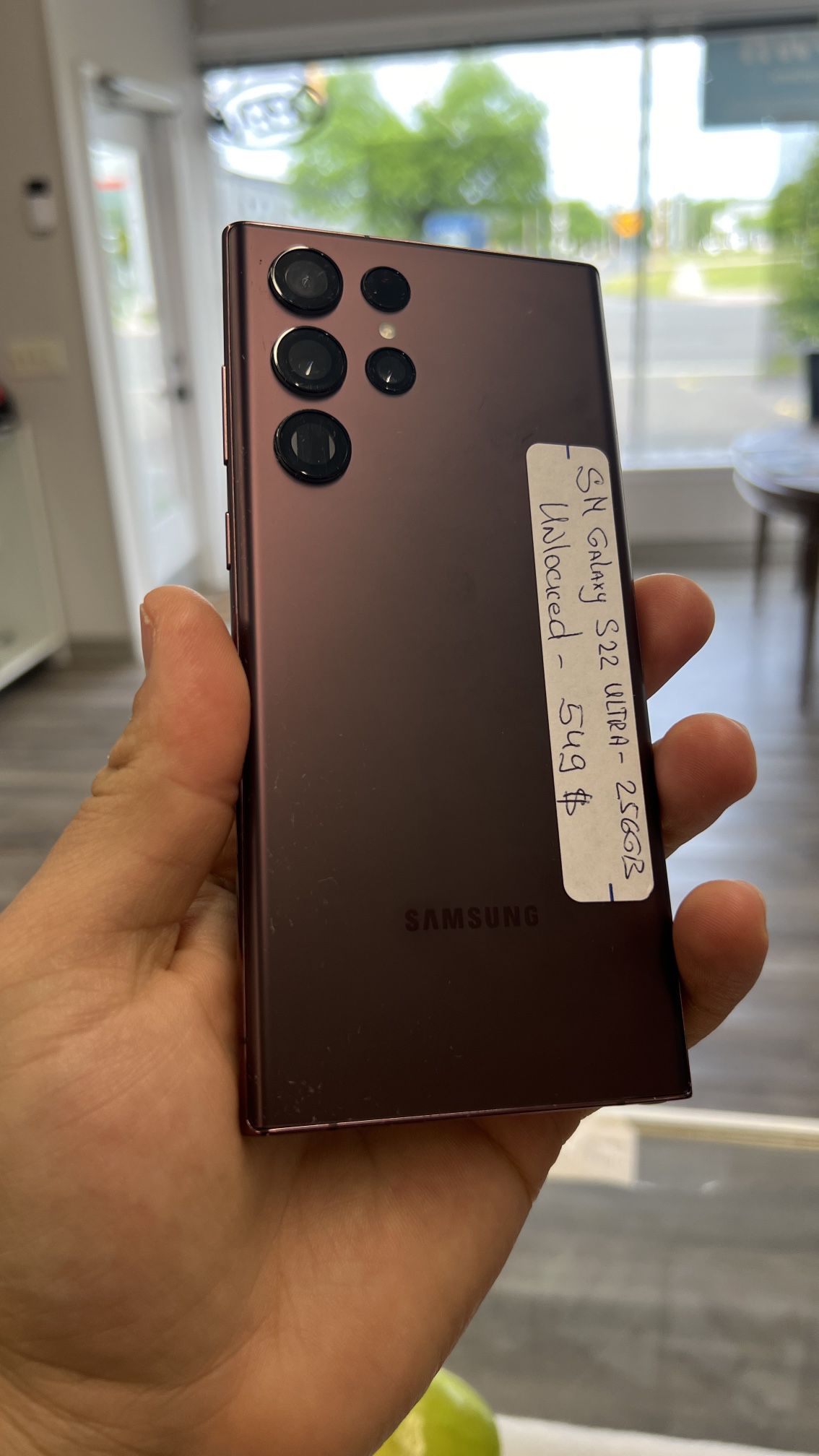 Samsung Galaxy S22 Ultra 256GB Unlocked 