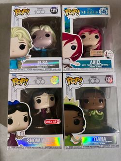 FUNKO POPS (Disney Princess)