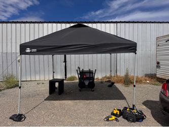 10x10 black awning brand new!