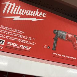Milwaukee new  1” rotary hammer 18M brushless