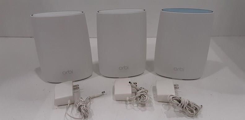Orbi Rbs50v2 Netgear Orbi Mesh Wifi RBR50v2 Router + RBS50v2 Satellites x 2 for Sale ...