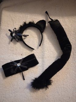 Black Cat Costume Accessory Set