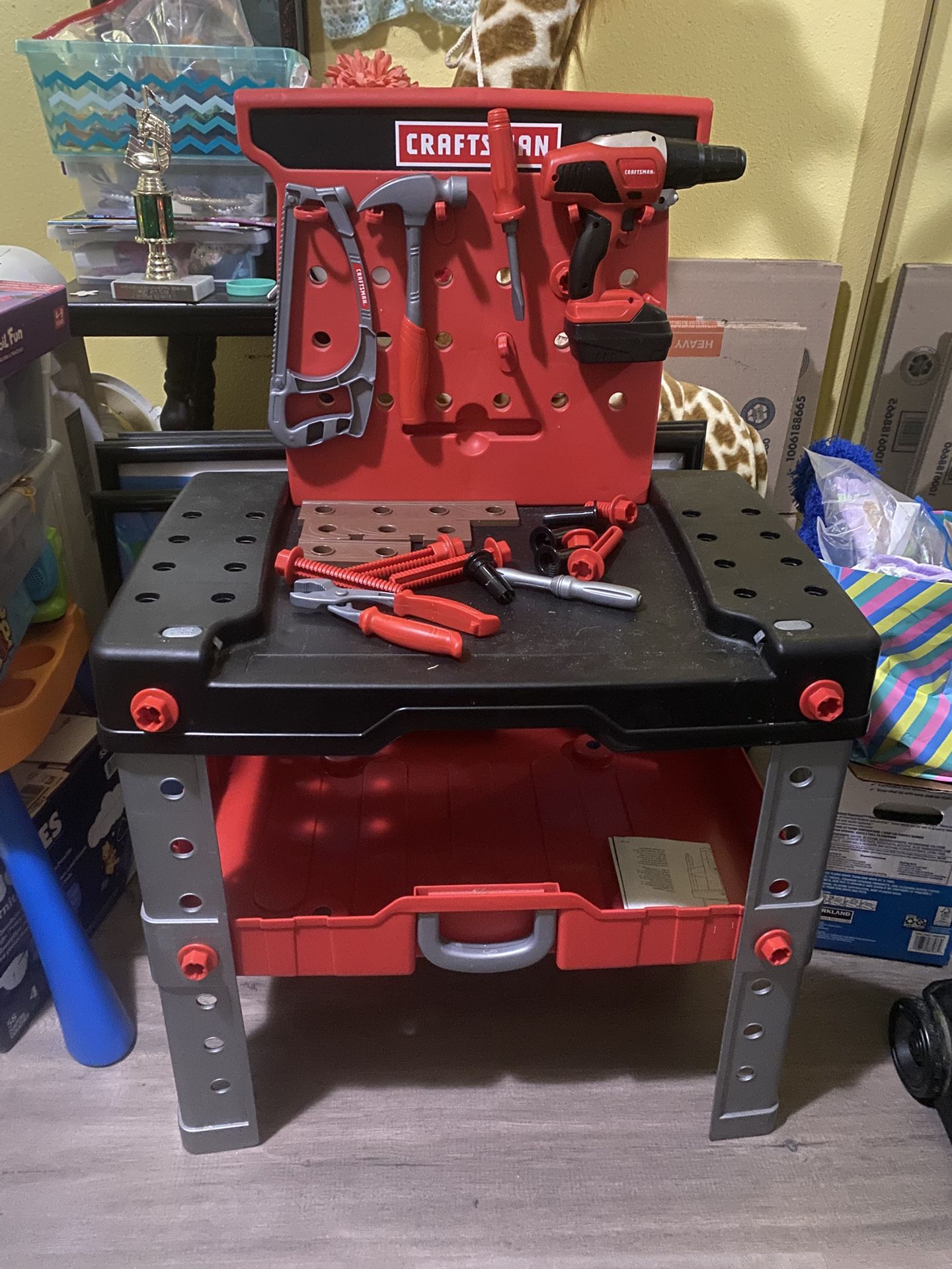 Kids Craftsman Workbench