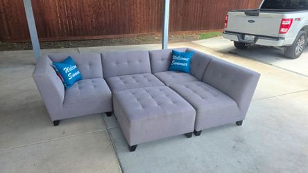 Fully Modular gray 5 piece