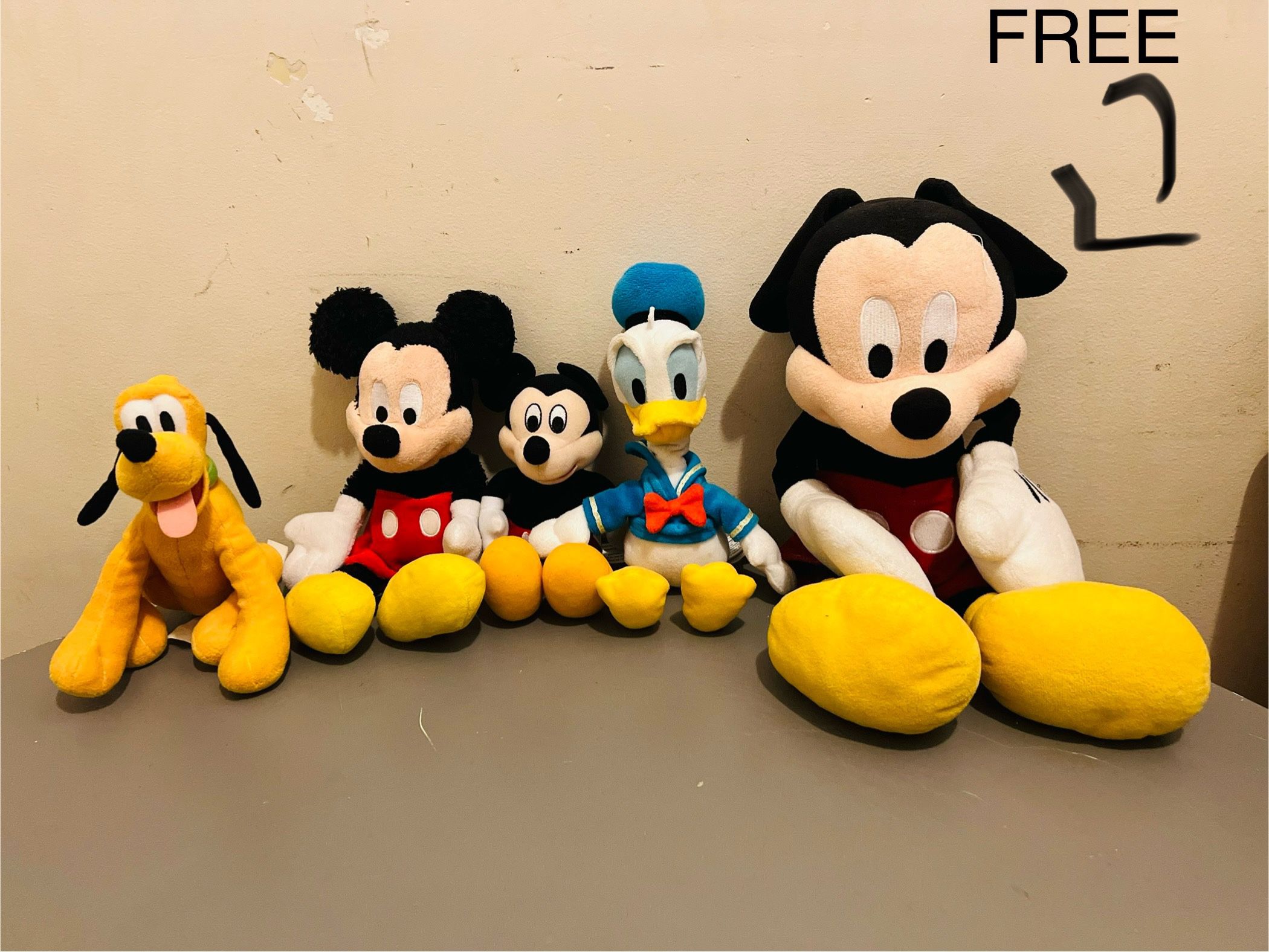 Mickey Mouse Plush Toys 