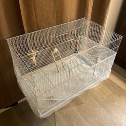 Cage For Bird or Rabbit with waterproof Cover 