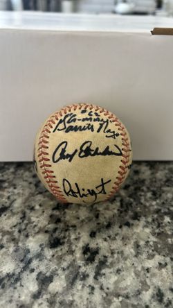 1980’s Brewers signed baseball with G Man