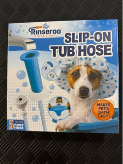 Dog bathtub hose