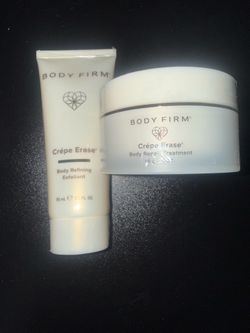 Crépe Erase 2-Step Body Refining Exfoliant + Repair Treatment