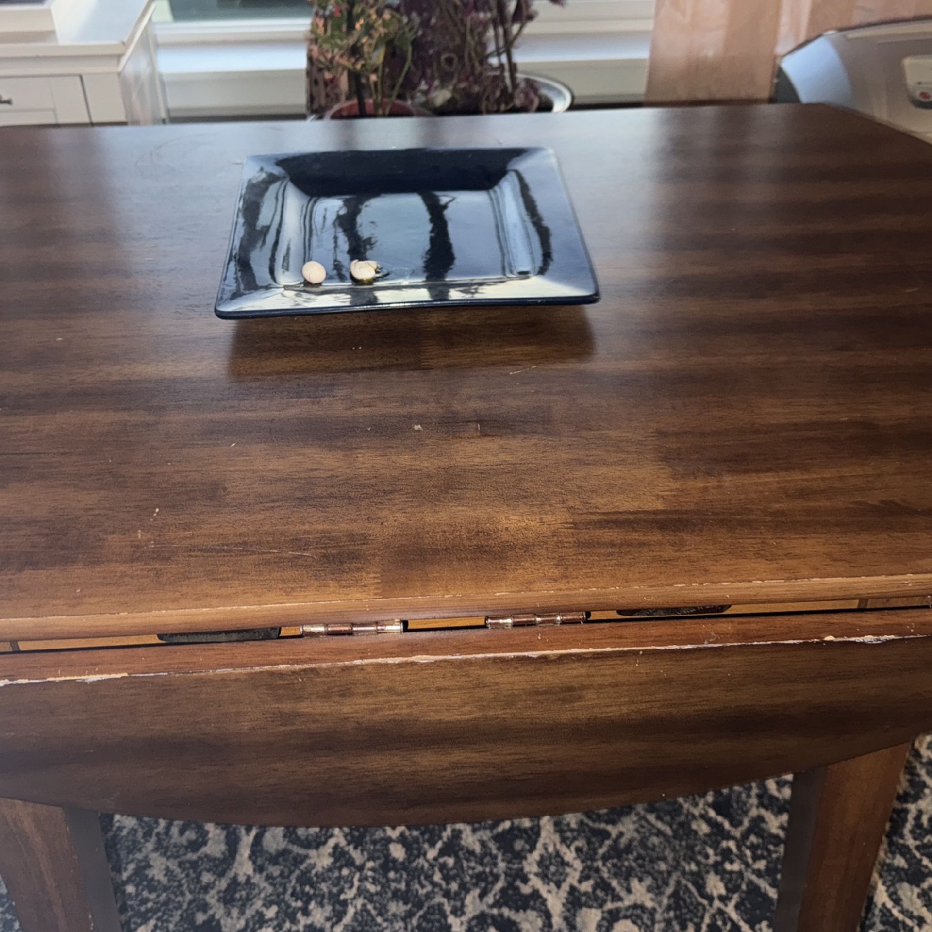 Mesa De Madera Se Ajusta Grande Y Chiquita