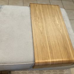 Lovesac Sactionals Table, Hickory 