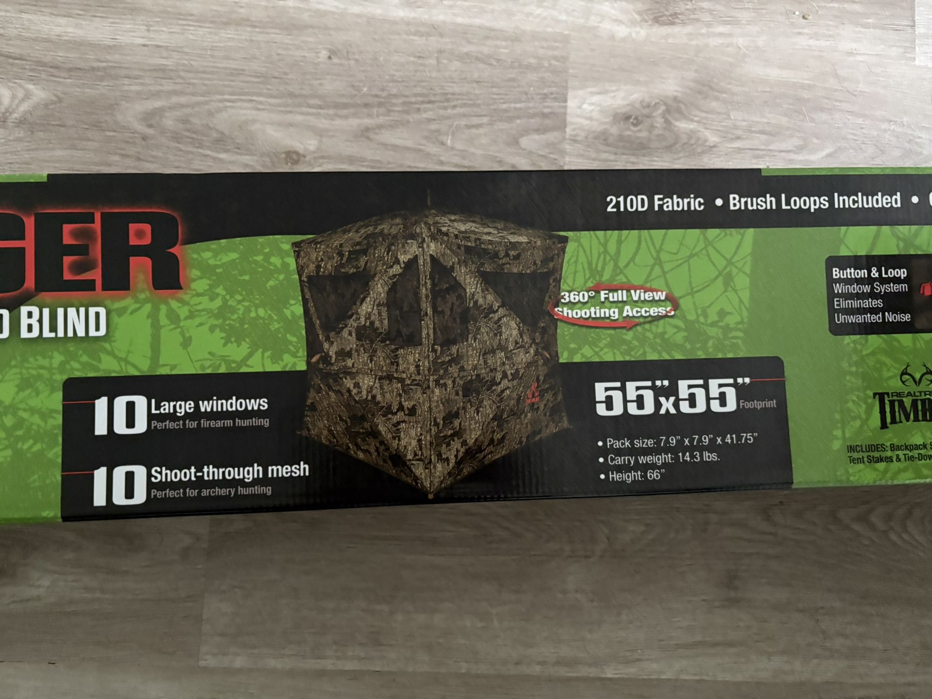 RINGER HUB STYLE GROUND BLIND