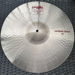 Paiste 2002 20” Extreme Crash Cymbal