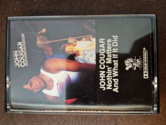 John Cougar Nothin' Matters And What If It Did Cassette