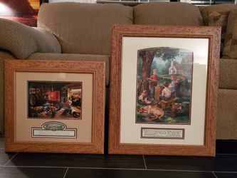 Vintage Art Celebrating Family with Scripture