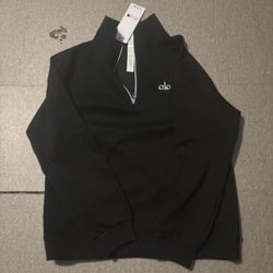 alo quarter zip size M