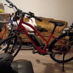 E3BRIO  EBIKE  WITH NEW HELMET