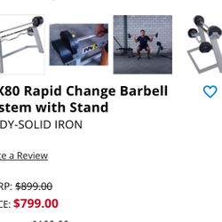 Barbell Weights And Bench
