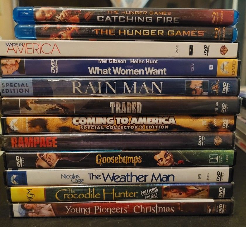 Bundle Of 12 DVD/Blue-ray