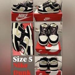 Nike Dunks Low Size 5