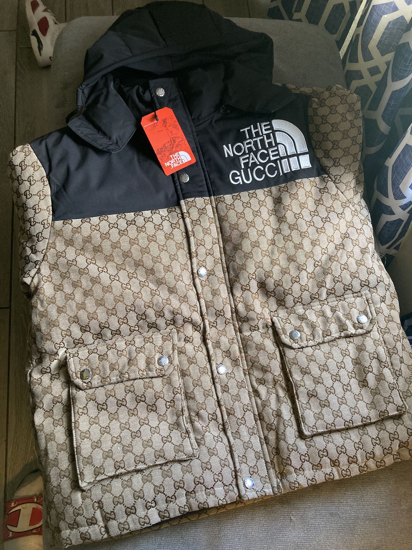 Gucci X The North Face GG Padded Short Jacket
