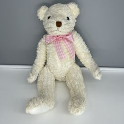 1997 Wishpets Teddy Bear MEG Plush Stuffed Animal Displayed Only - Vintage Rare