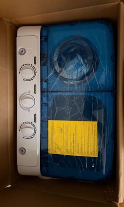 Brand new in box 20Lb washing machine+dryer perfect for apartment