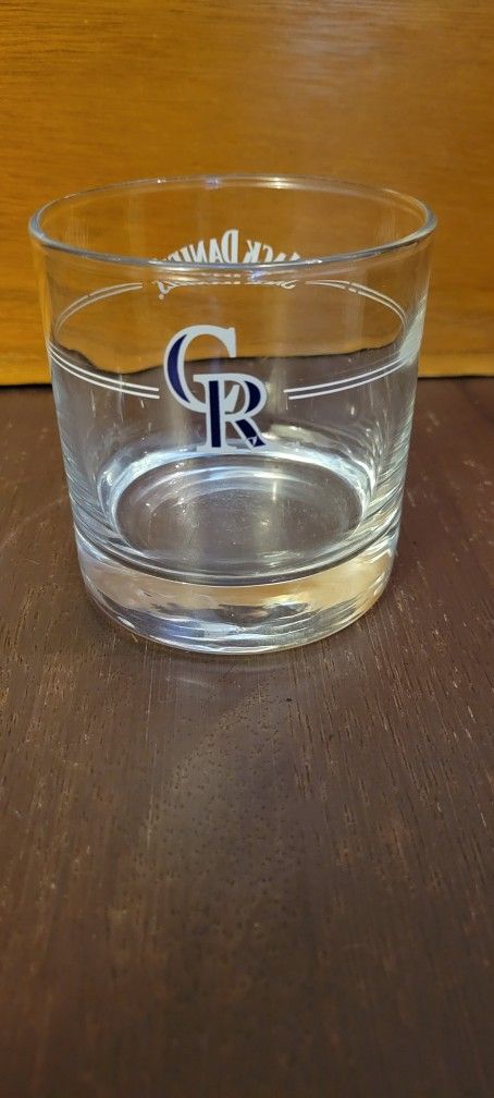Colorado Rockies/ Jack Daniel's Glass