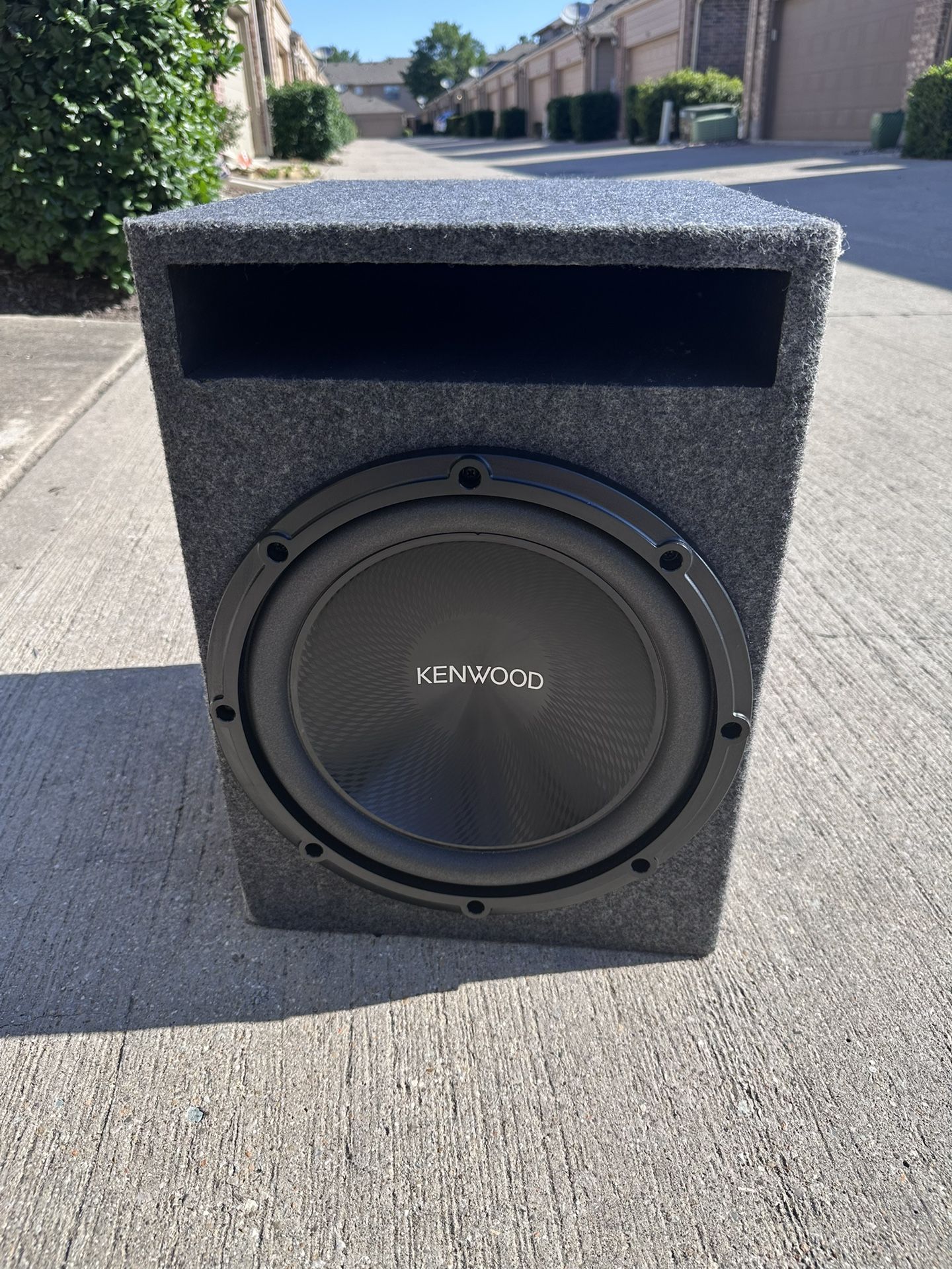12 inch subwoofer with box
