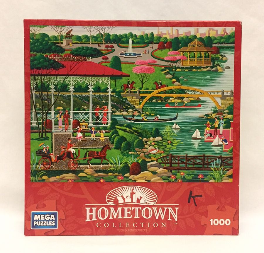 Heronim Harry Wysocki puzzle Central Park 1000 piece early American scene NY