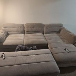 3pc Sectional With Ottoman