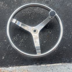 Marine Stainless Steering Wheel