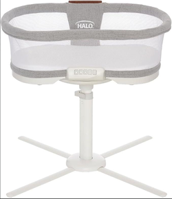 HALO BassiNest Luxe Swivel Sleeper - Over-Bed Baby Bassinet with 360° Rotation