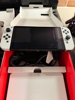 Nintendo Switch OLED White Console with Box