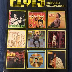 1978 Elvis Historic Recordings Songbook by Creative Concepts