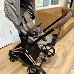 Cybex Priam  Rose Gold / Strollers and Carry Cot