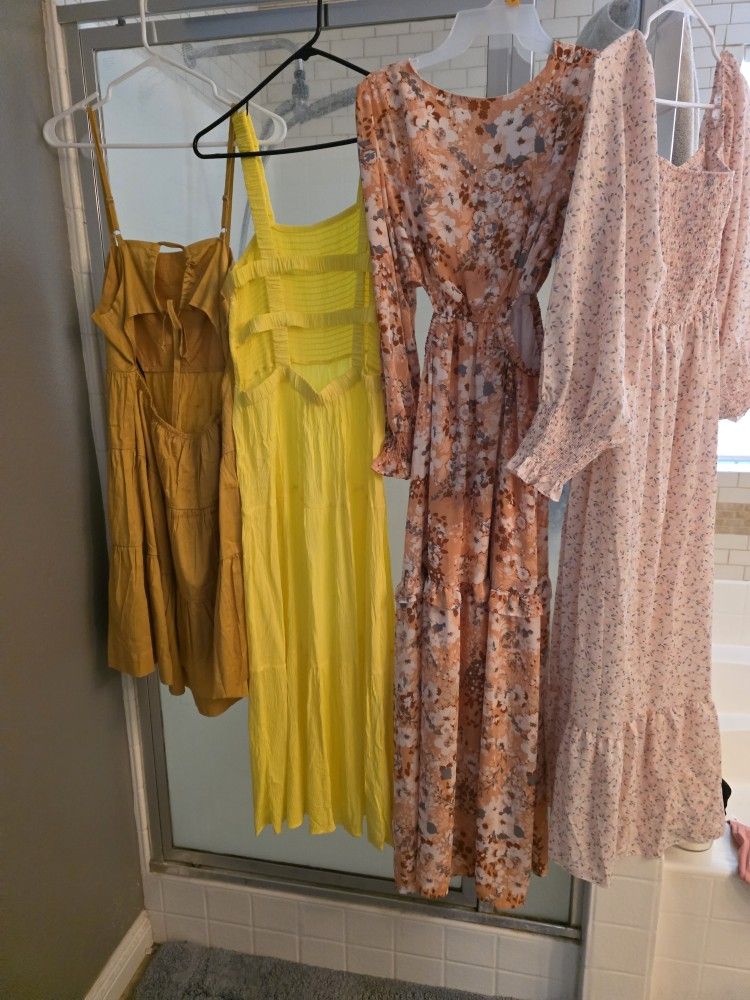 Never Worn Women Dresses 5 Dollars Each