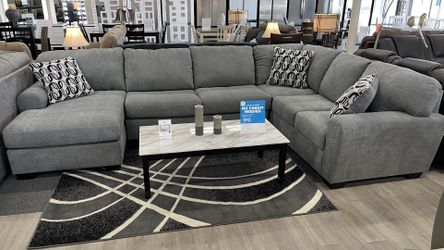 3-Pc Grey Sectional
