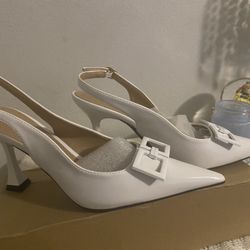 Zapatos Blancos Talla 40