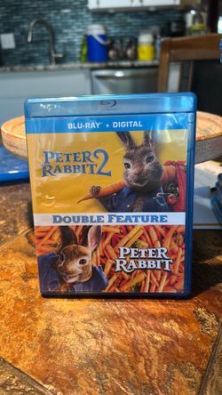 Petter rabbit 1 and 2 double feature blu ray dvd