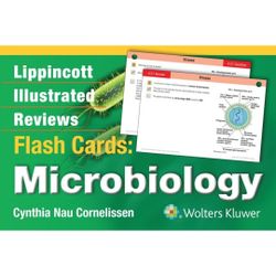 Lippincott Illustrated Reviews Flash Cards: Microbiology