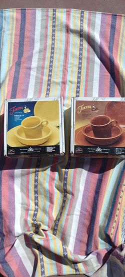 Fiesta Dinnerware Set Boxes – Sunflower & Paprika