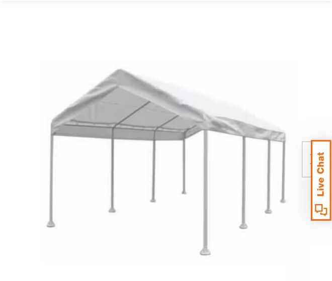 New in Box Gasebo Canopy 10'×20' 8 Legs For Added Stability And Strength Frame Heavy Duty 