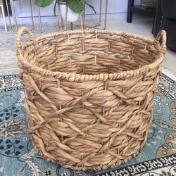 Large Sturdy Woven Storage Basket