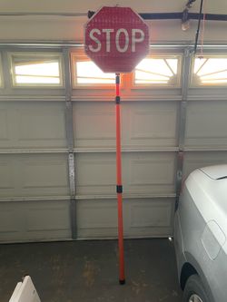 Flag Flagger pole